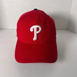 Philadelphia Phillies Baseball Cap Red White P Logo New Era MLB M/L